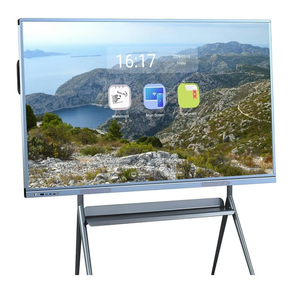 BELNET Smart TVs, 55 Inch 4K Touch Screen Digital Electronic Calendar Whiteboard, live streaming All-In-One Computer 2160P Monitor Player for Advertisin and Digital Signage Displays