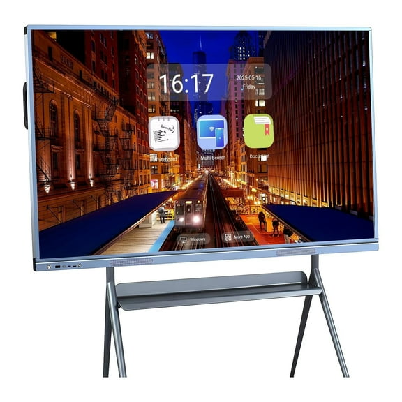 BELNET Smart TVs, 55 Inch Touch Screen Digital Electronic Calendar Whiteboard, live streaming All-In-One Computer 2160P Monitor Player for Advertisin and Digital Signage Displays