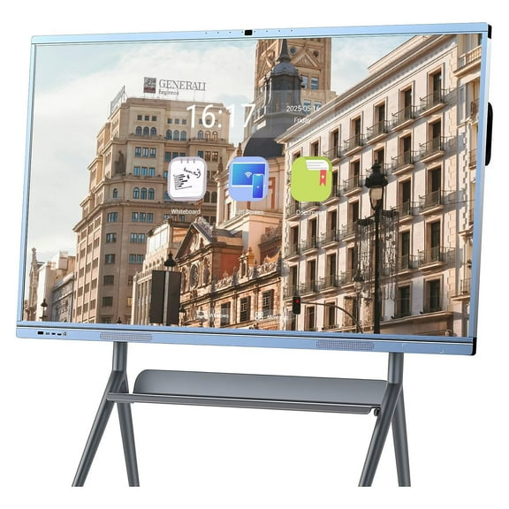 BELNET Smart TVs, 65'' 4K UHD Interactive Whiteboard, All in One Smartboard for Office, Digital Smart Whiteboard Built in Dual System for Classroom