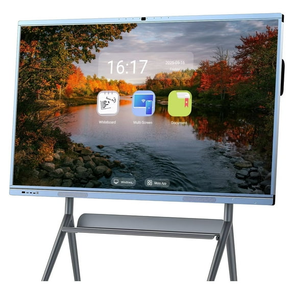 BELNET Smart TVs, 65 Inch 4K Touch Screen Digital Electronic Calendar Whiteboard, live streaming All-In-One Computer 2160P Monitor Player for Advertisin and Digital Signage Displays