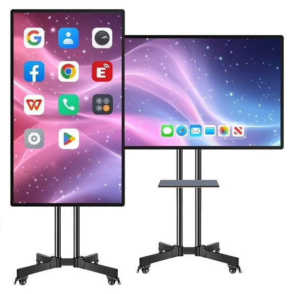 BELNET Smartboard, Touch Screen Board, 49 Inch Digital Electronic Calendar Interacti Whiteboard, All-In-One Computer 1080P Monitor Player for Advertisin, Classroom And Digital Signage Displays