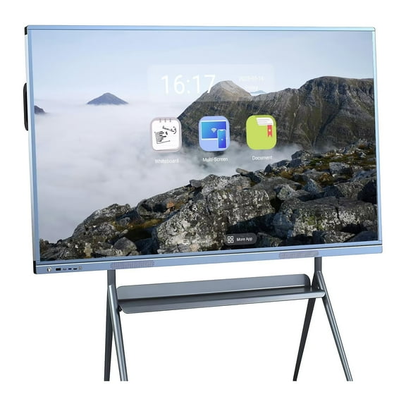 BELNET Touch Screen Board, 55 Inch Smart TVs All-In-One Computer Digital Electronic Interactive Whiteboard, Electronic Calendar Touchscreen Monitor Player for Advertisin