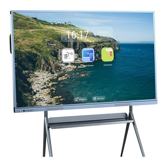 BELNET Touch Screen Smart Board, 55 Inch Touch Screen All-In-One Computer Digital Electronic Whiteboard Smart Board 4K Monitor for Classroom & Business