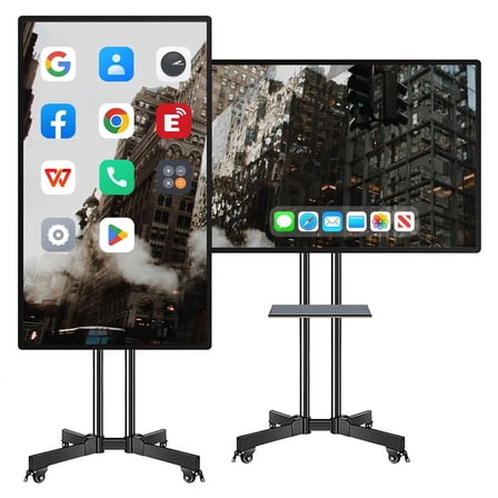 BELNET 49'' Smart TVs 4K HDR Multi Touch Live Streaming Hub Android Interactive with WiFi/Bluetooth for Office Presentations