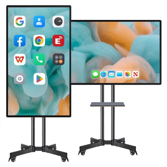 BELNET Whiteboard​Wireless 4K Interactive​Multi-Touch Collaboration Smart Board 49 Inch for Cloud Connectivity for Hotel/Lobby Display/Classroom​