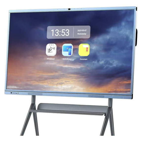 BELNET Whiteboard​Wireless 4K Interactive​Multi-Touch Collaboration Smart Board 65 Inch for Cloud Connectivity for Hotel/Lobby Display/Classroom​