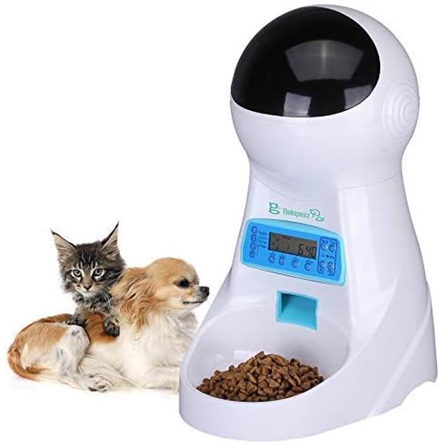 BELOPEZZ 3 Liter Pet Automatic Feeders with Timer Programmable Up To 4