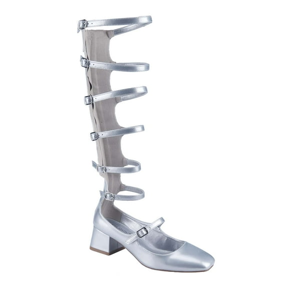 BELOVELY 【ROME-1】 Unilady Women Fringe & Hollow Out Design Fashion Boots, Vacation Square Open Toe Gladiator Sandal Boots For Summer Girl Shoe