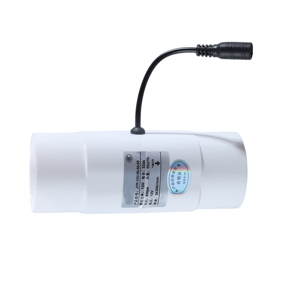 BELOWSYALER 12V Quiet Inline Pipe Ventilation Exhaust Fan Suitable For Heating Cooling Home Garden Bathroom Extractor Ventilation