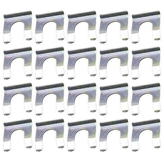 BELOWSYALER 20pcs Metal Brake Line Holders Auto Brake Hose Clamps Brake Hose Brackets Automotive Brake Hose Clips set for Car