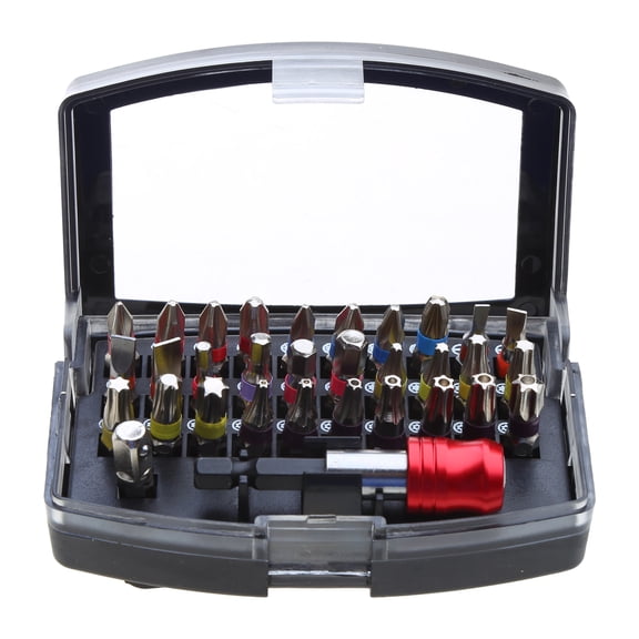 BELOWSYALER 32Pcs Electric Screwdriver Bit Multifunctional Drill Bit Screwdriver Head Socket Set Extension Shaft Screwdriver