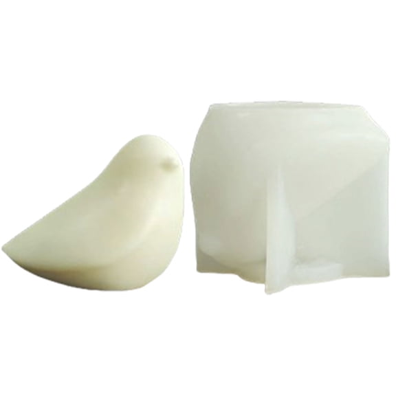 BELOWSYALER 3D Bird Silicone Molds for Epoxy Resin, Craft, Decorations, Bird Resin Silicone Molds for Candle Soap Plaster Decoration