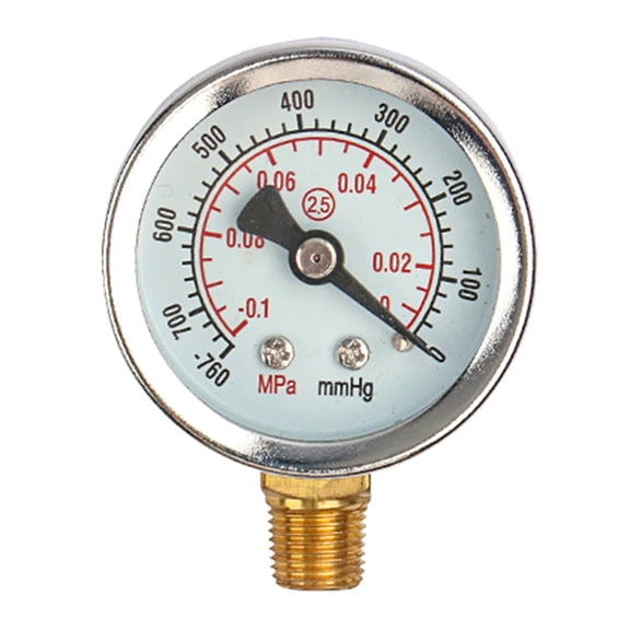 BELOWSYALER 40mm Pool Filter Water Pressure Dials Hydraulic Pressure Gauge Meter Manometer 1/8" for Air Compressor Water Systems