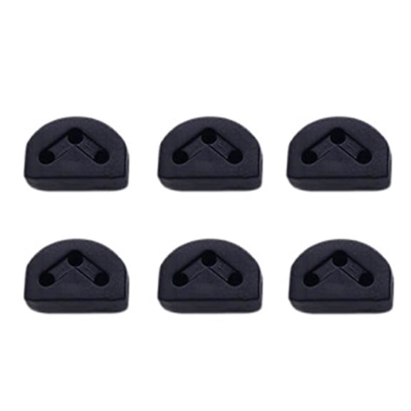 BELOWSYALER 6Pcs Classical Guitar String Retainer Guitar String Ties Bridge Beads Guitar Rollers String Trees for Folk Guitar