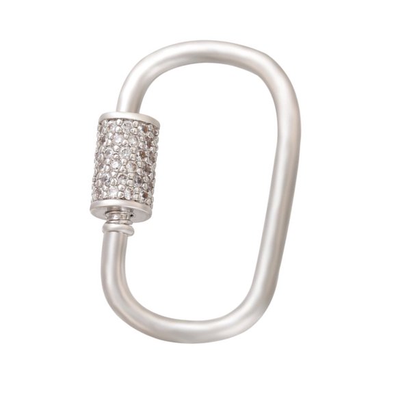 BELOWSYALER Brooch Pin Fastener Carabiner Clasp Necklace Bracelet Connector Jewelry Component for Creative Fashion Enthusiasts