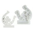 thumbnail image 1 of BELOWSYALER Candlesticks Mould Horseshoe Fourth Leaf Clovers Candle Holder Silicones Molds for Table Decorations Castings Molds, 1 of 8