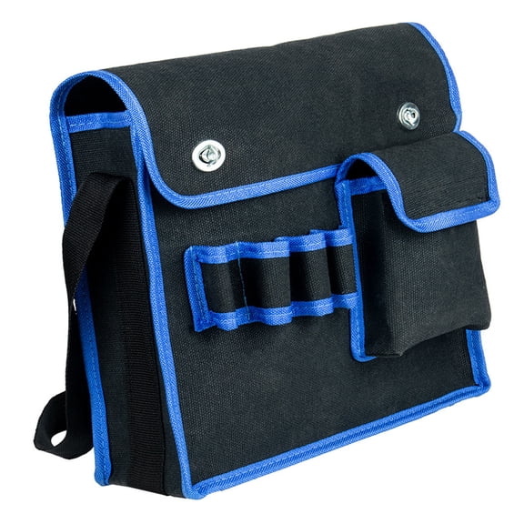 BELOWSYALER Canvas Tool Bag Heavy Duty Tool Storage Bag Large Capacity Tool Storage Bag for Electricians Power Tool Organizers