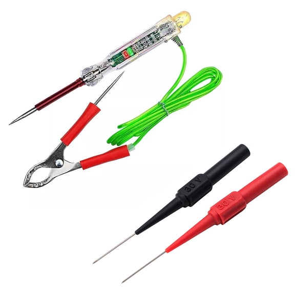 BELOWSYALER Car Truck Circuit Tester Light Bulb Automobile Repair Tool Multifunctional Electrical Tester Pen Vehicle Repair Pen