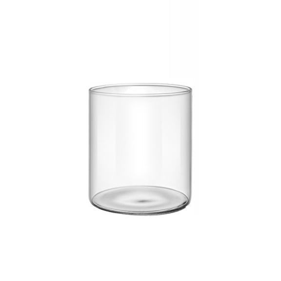 BELOWSYALER Contemporary Glass Candle Stand Glass Cylinders Vase Glass Candle Holder Create Uniques Setting for Bedroom Office