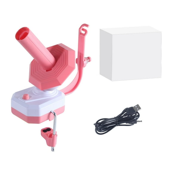 BELOWSYALER Electric Yarn Winder for Knitting Crocheting Yarn Large Capacity Automatic Yarn Winder Spinner Machine for Knitting