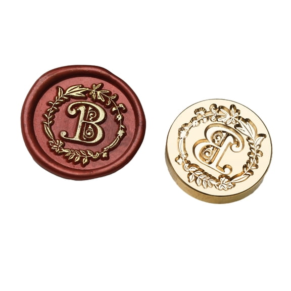 BELOWSYALER F Sealing Stamp Letter Series Seal Stamp for Envelope Wedding Invitation Greeting Card Scrapbooking