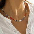 thumbnail image 1 of BELOWSYALER Fashionable Adjustable Length Necklace Beads Necklace Multilayer Jewelry Beads Bracelet Elegant Neckwear for Everyday, 1 of 5