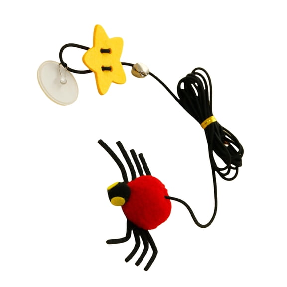 BELOWSYALER Felines Fun Swing Cats Exercise Swing Easyly Install Cats Toy Relieve Depressions for Furry Friend