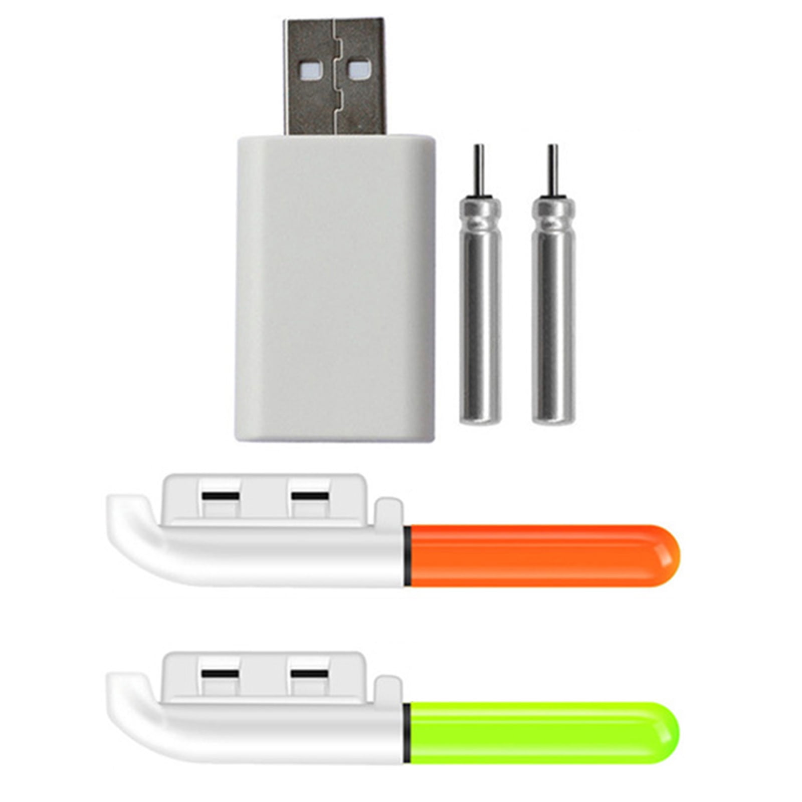 Meiliyizu USB Rechargeable Fishing Float Battery - CR425 Glow Stick, Electric, Lasts 4 Hours