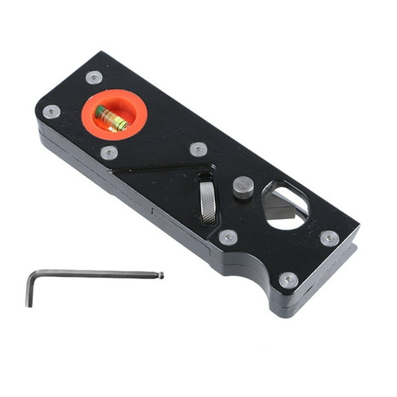 BELOWSYALER Hand Planer Fit for Woodworking With 7 Selectable Cutter Heads Precisions Edges Corner Shaping Flattening Finishing Tool