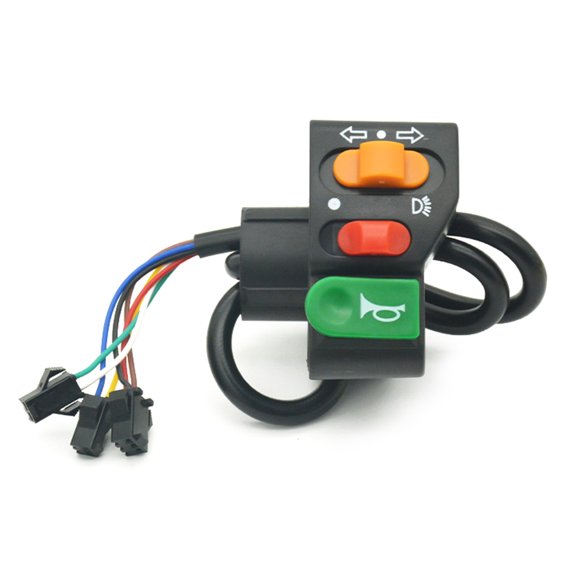 BELOWSYALER Integrated Horn Turn Signals Headlight Switches Button Motorcycles & Electric Scooters Suitable for CLICK125 150 Models