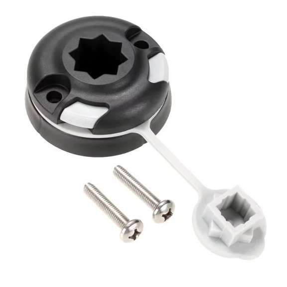 BELOWSYALER Kayak Rails Mount Boats Railing Mounting Base Canoes Kayak Mount Base With Screws Kayak Accessories