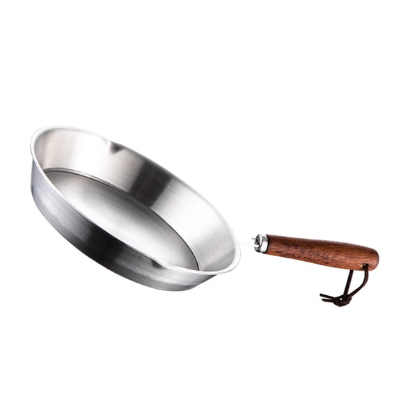 BELOWSYALER Kitchen Small Pots Small Frying Pans Small Heating Oil Pans 304Stainless Steel Texture Suitable for Sauteing and Boiling