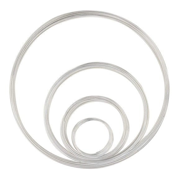 BELOWSYALER Memory Wire for Bracelets Necklaces and Rings Exquisite Memory Steel Wire Hoop for Birthdays and Anniversaries