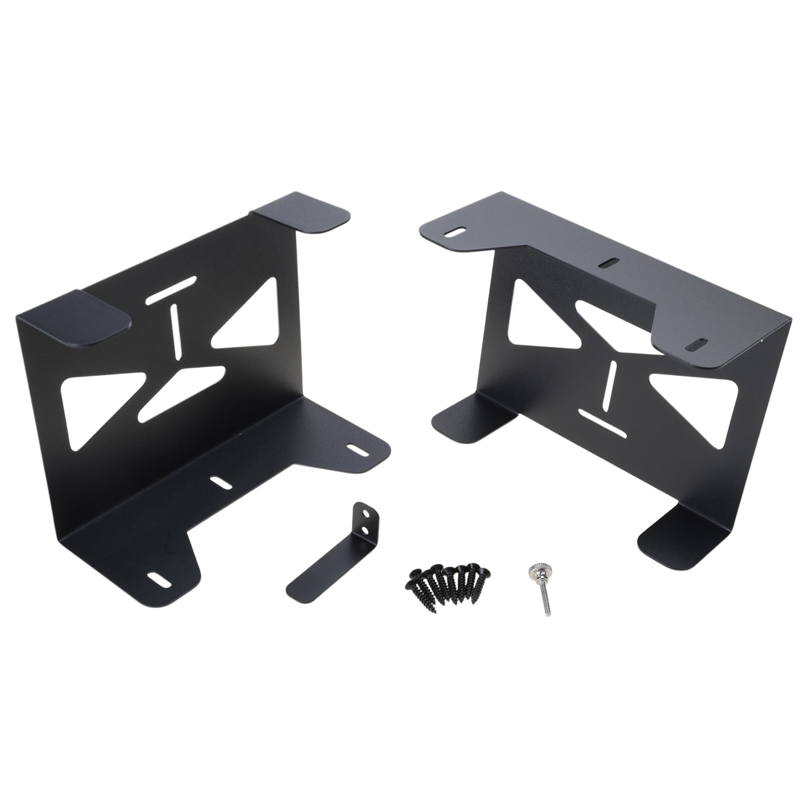 BELOWSYALER Metal Under Desk Mount Space Saving Gaming Organizers Metal ...