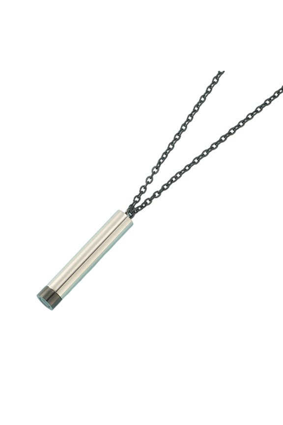Multipurpose Memory Pendant Sturdy Stainless Steel Necklace Jewelry Accessory for Ashes and Special Messages Adults