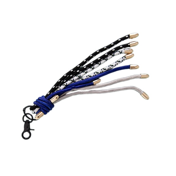 BELOWSYALER Multipurpose Rope Key Rings Stylish Rope Keychain Fashion Key Adornment Key Holder Key Clip Suitable for Daily Use