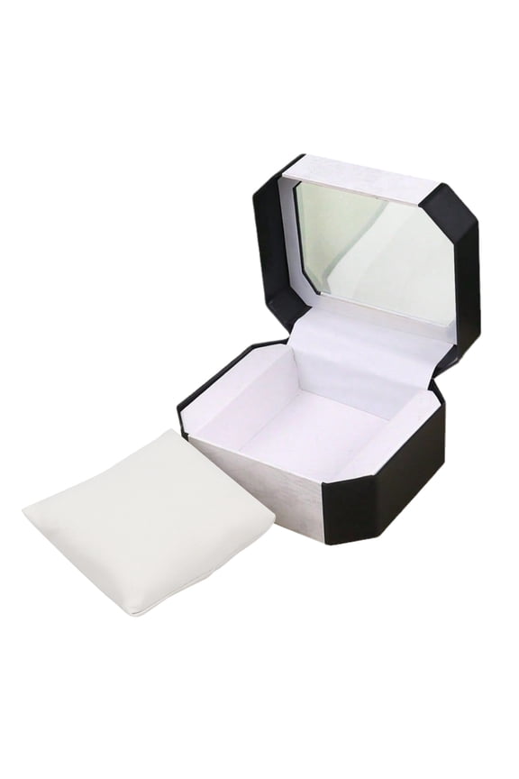 Portable Watch Display Box Stylish Watch Box Elegant Watch Organizers Clear Watch Case for Packaging