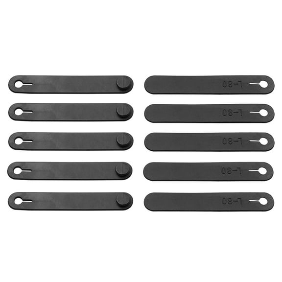 BELOWSYALER Reusable Cable Ties, Adjustable Rubber Cord Organizers Cord Management for Motorcycle Line Headphone Data Cable