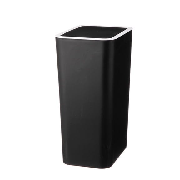 BELOWSYALER Simple Press Open Trash Can Garbage Container Waste Bin Suitable for Various Indoor Settings