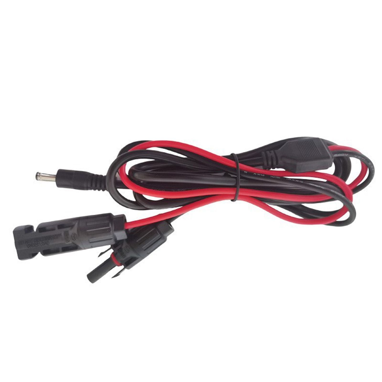 BELOWSYALER Solar Panel Adapter 5.5x2.1mm Extension Power Cable 8mm Connectors for Solar Panel Charging Portable Solar Generator