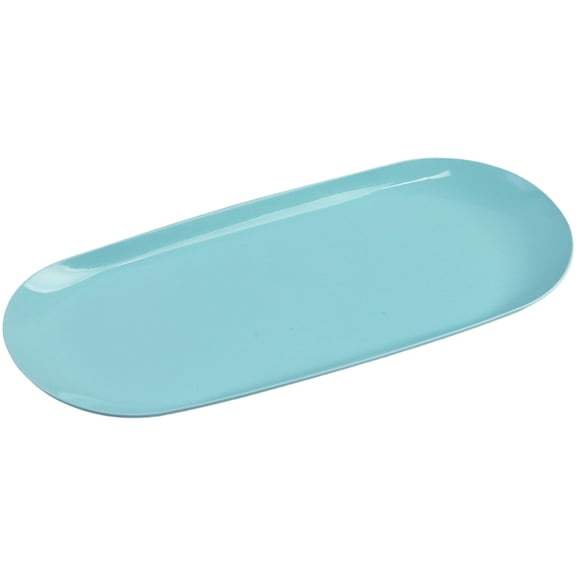 BELOWSYALER Stainless Steel Decorative Tray Oval Jewelry Tray Cosmetics Storage Organizers Makeup Cosmetic Tray Napkin Tray Plate