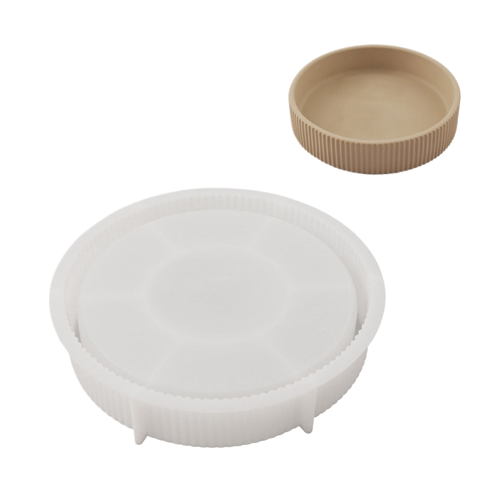 BELOWSYALER Unique Silicone Molds Silicone Crafting Moulds Silicone Candle Cup Molds Jewelry Tray Moulds Suitable for Jewelry Tray