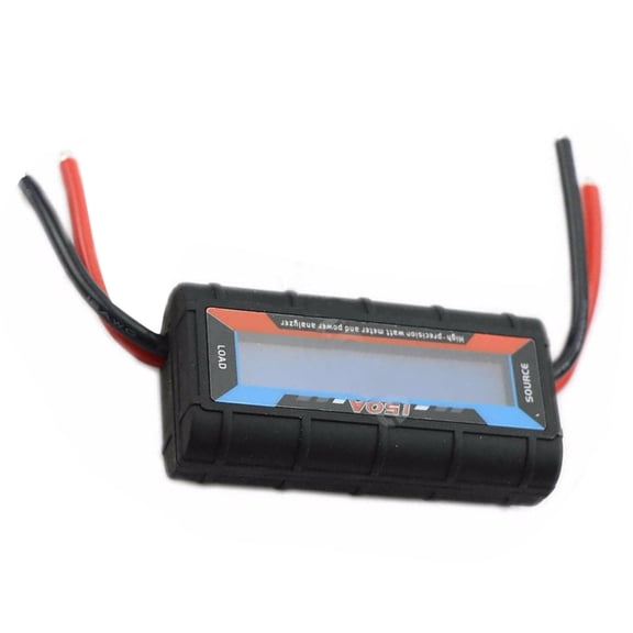 BELOWSYALER Watt Meter Portable 150A Digital Display Accurate Replacement LCD Screen Power Analyzers Voltmeter with Backlight