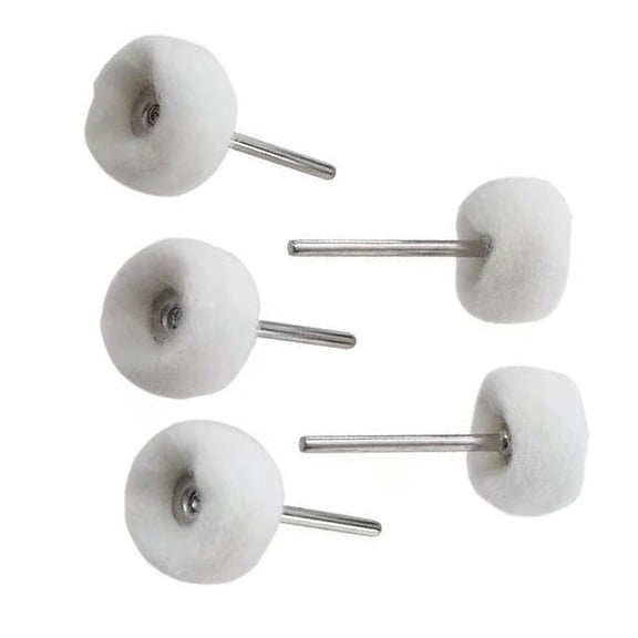 BELOWSYALER Wool Felt Grinding Bit, Buffing Wheels With Mandrel For Rotary Tool Sanding Diameter, Detailed Buffing & Finishing Work