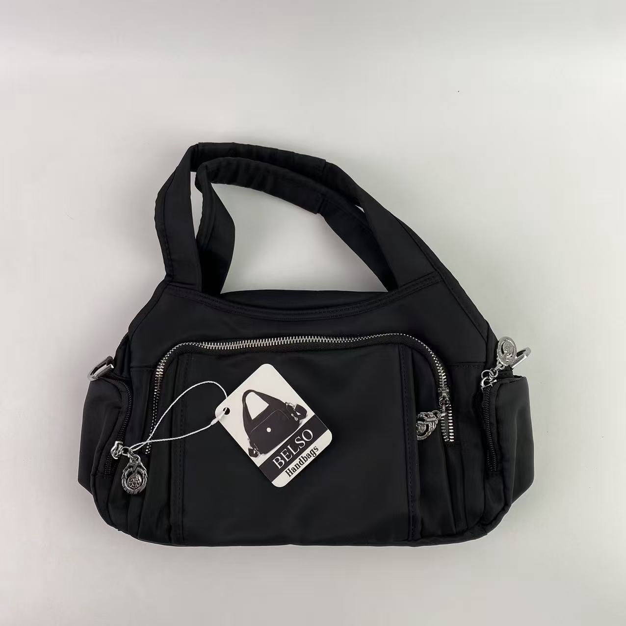 BELSO Handbags, Crossbody Bag for Women Waterproof Handbags Multi-Pocket Nylon Travel Shoulder Purse