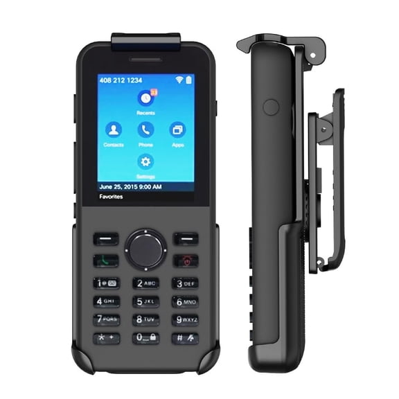 BELTRON Belt Clip Case for Cisco 8821 Phone/Cisoco 8821-EX Phone, Heavy Duty Rotating Holster with Quick Release Latch Durable Reliable & Lightweight 2.25" Clip