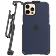 BELTRON Belt Clip Holster Compatible with Apple Silicone Case for iPhone 12 Pro Max with MagSafe - Features Built in Kickstand Holster Only, Case is NOT Included