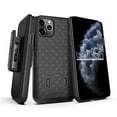 thumbnail image 1 of Case with Belt Clip for iPhone 11 Pro 5.8", BELTRON Shell & Holster Combo - Super Slim Shell Case with Built-in Kickstand, Swivel Belt Clip Holster for Apple iPhone 11 Pro - 2019, 1 of 8