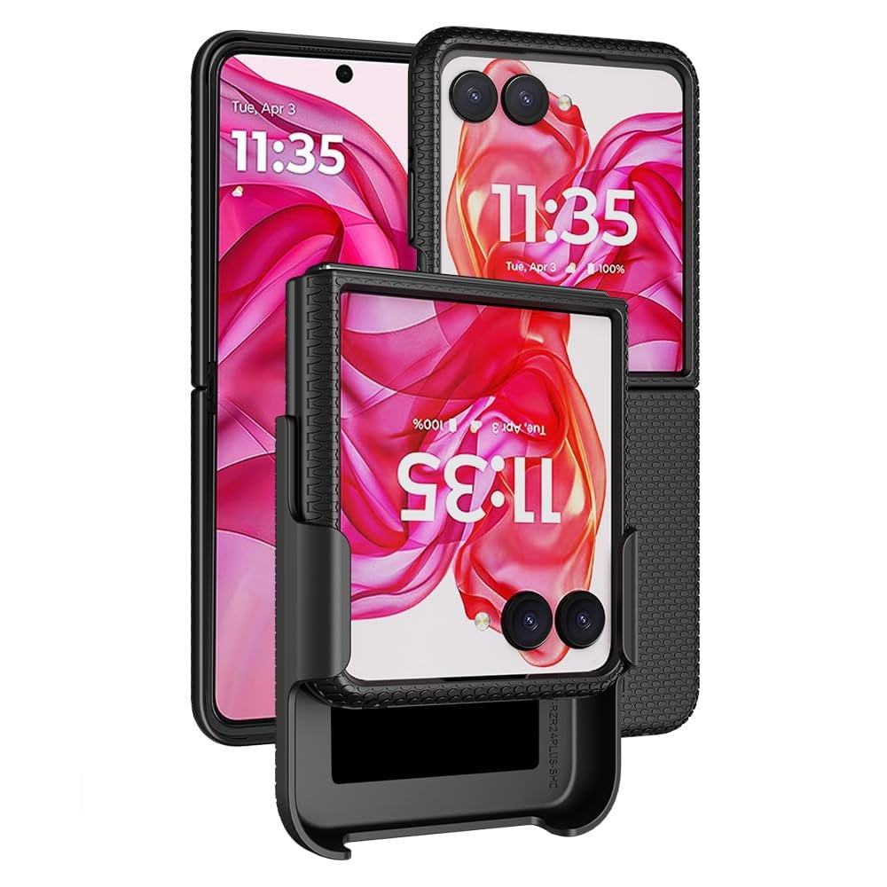 BELTRON Case with Clip for Motorola RAZR+ 2024 AT&T/T-Mobile, Snap-On ...