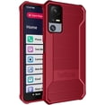 thumbnail image 1 of BELTRON Jitterbug Smart 4 Phone Case, Slim Industrial Strength Protective Grip Case with Reinforced Technology for TCL 40XL / Lively Jitterbug Smart4 Red, 1 of 9